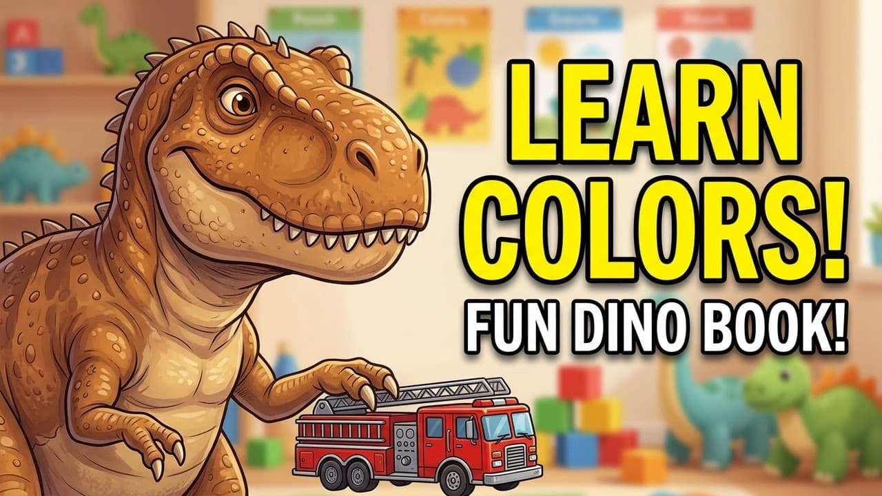 How Do Dinosaurs Learn Colors? read-aloud video by Jane Yolen & Mark Teague