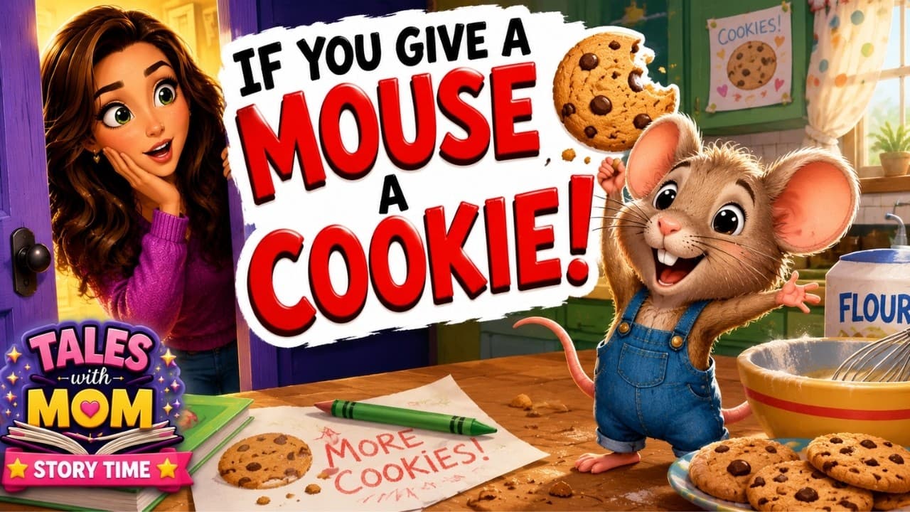 If You Give a Mouse a Cookie read-aloud video by Laura Numeroff & Felicia Bond